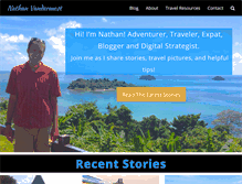 Tablet Screenshot of nathanvandermost.com